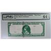 Image 1 : 1929 AMERICAN BANK NOTE COMPANY TEST NOTE 10 UNITS PMG 64 EPQ