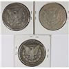 Image 2 : 3 - MORGAN SILVER DOLLARS ; 1900-O, 1901-O, 1902-O, CIRC