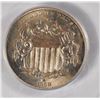 Image 2 : 1869 SHIELD NICKEL PCGS MS65 - NICE