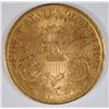Image 2 : 1892-S $20 LIBERTY GOLD CH BU RARE DATE