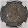 Image 2 : 1846 SEATED DOLLAR NGC AU 50 RARE!