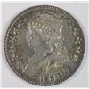 Image 1 : 1818/7 CAPPED BUST HALF DOLLAR AU/BU WITH GORGEOUS BLUE COLORS AND LOTS OF