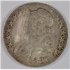 Image 1 : 1827 CAPPED BUST HALF DOLLAR AU/BU