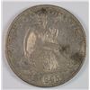 Image 1 : 1845 SEATED HALF DOLLAR AU/BU