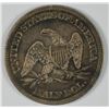 Image 2 : 1858 SEATED HALF DOLLAR AU/UNC BEAUTIFUL ORIGINAL COLORS! NEAT COIN!