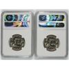 Image 2 : ( 2 ) 1981-P SUSAN B. ANTHONY DOLLARS, NGC MS-66 GEMS