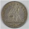 Image 1 : 1877-S SEATED LIBERTY QUARTER CH AU