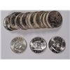 Image 1 : GEM BU ROLL OF 1956 FRANKLIN HALF DOLLARS ( 20 COINS )
