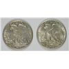 Image 2 : 1938 & 39 WALKING LIBERTY HALVES AU/BU