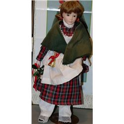 THE HOLLY & MISTLETOE GIRL WITH COA