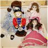 Image 1 : LOT OF 4 COLLECTOR DOLLS INCLUDING MUSICAL DRUMMER
