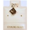 Image 1 : STERLING SILVER SMOKEY QUARTZ PENDANT