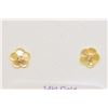 Image 1 : 14K GOLD DIAMOND EARRINGS WITH MOTHER OF