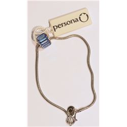 STERLING SILVER PERSONA GIRL STARTER BRACELET