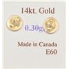 Image 3 : 14K GOLD TEDDY BEAR EARRINGS