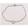 Image 2 : STERLING SILVER CUBIC ZIRCONIA HEART DESIGN