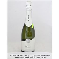 750ML BOTTLE OF EMOTIVO PROSECCO WINE X2