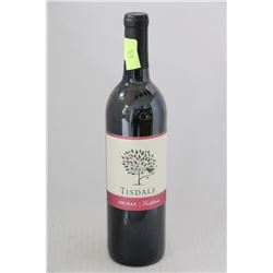 750ML BOTTLE OF TISDALE SHIRAZ