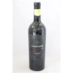 750ML BOTTLE OF CARNIVOR CABERNET SAUVIGNON 2013