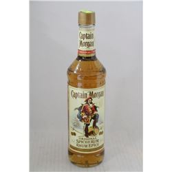 750ML BOTTLE OF CAPTAIN MORGAN SPICED RUM