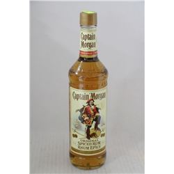 750ML BOTTLE OF CAPTAIN MORGAN SPICED RUM