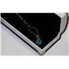 Image 1 : SWAROVSKI BLUE CRYSTAL PENDANT NECKLACE