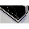 Image 1 : SWAROVSKI WHITE CRYSTAL PENDANT NECKLACE