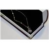 Image 1 : SWAROVSKI WHITE CRYSTAL PENDANT NECKLACE
