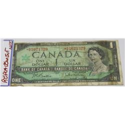 1967 CANADIAN $1.00 REPLACEMENT BILL