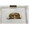 Image 1 : #5 10K YELLOW GOLD MENS DIAMOND RING