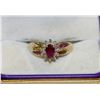 Image 1 : #3 10K GOLD LADIES RUBY RING