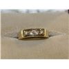 Image 1 : #9 10K GOLD MENS DIAMOND RING