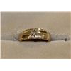 Image 1 : #4 10K GOLD MENS DIAMOND RING