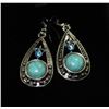 Image 1 : TURQUOISE EARRINGS