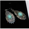 Image 1 : TURQUOISE EARRINGS