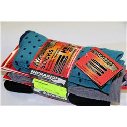 3 PACK OF LADIES HEATWAVE SOCKS