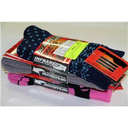 3 PACK OF LADIES HEATWAVE SOCKS