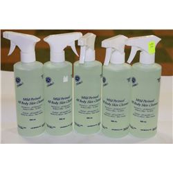 LOT OF 5 MILD PERINEAL ALL BODY SKIN CLEANSER