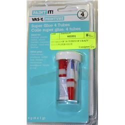 BUNDLE OF 16 TUBES OF CRAZY GLUE/SUPER GLUE