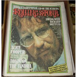 BOX OF 1975 ROLLING STONES MAGAZINES