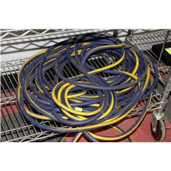 BLUE AND YELLOW EXTENSION CORD
