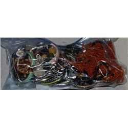 BAG OF JEWELRY & WATCHES
