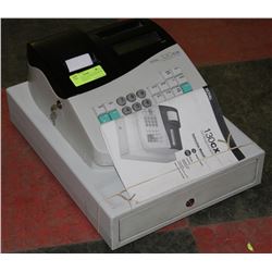ROYAL 130CX CASH REGISTER WITH KEY AND MANUAL