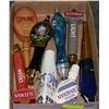 Image 1 : COLLECTION OF EIGHT BEER TAP HANDLES