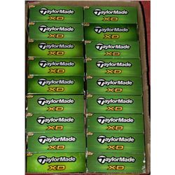 FLAT OF 18 3-PACKS OF RECLAIMED GOLF BALLS