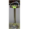 Image 1 : ART DECO CHROME FLOOR ASHTRAY SMOKING STAND WITH