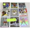 Image 1 : SHEET OF 9 HIGHLY COLLECTIBLE ROOKIE,