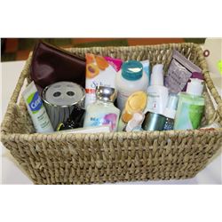 BOX OF BEAUTY PRODUCTS