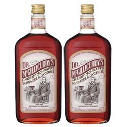 TWO 750ML BOTTLES OF DR. MCGILLICUDDY'S CHERRY