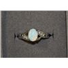 Image 1 : .925 SILVER OPAL RING - SIZE 7